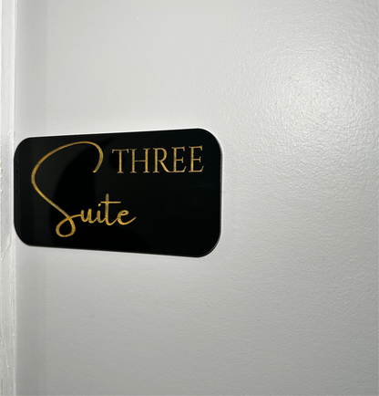 Suite Number Signs