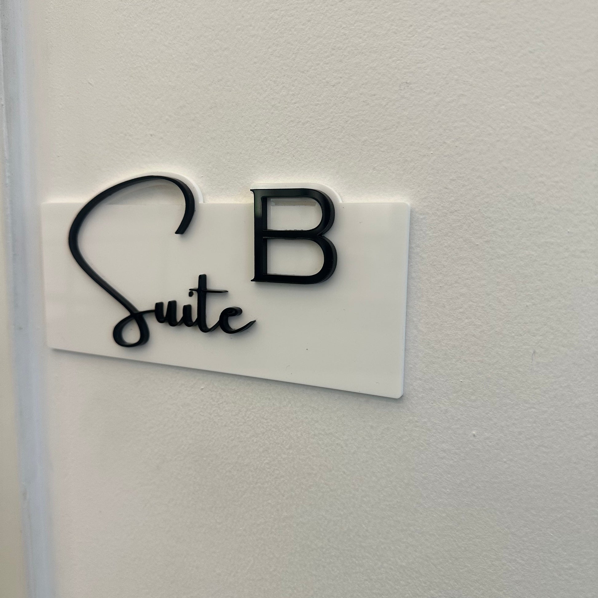 salon suite sign, raised salon suite number, suite number signs, custom signs for business suite, spa suite number, Salon suite letters, business sign, business door sign, acrylic door sign, acrylic business signage, office building number, esthetician door sign, black salon suite numbers, white salon suite numbers, salon suite UK, salon suite London, salon suite Atlanta, salon suite Detroit, salon suite Chicago, salon suite Newark, 3D acrylic salon suite numbers, opening up a salon suite