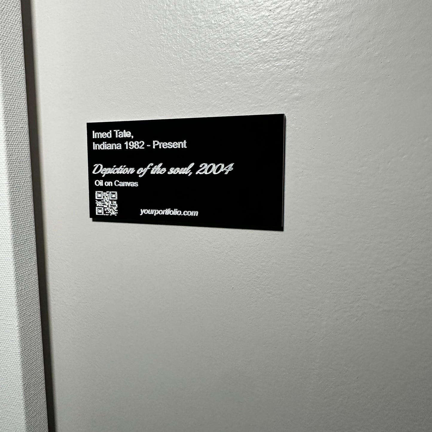 art gallery sign, art collector gift, artist info placard, museum sign, custom gallery sign, artist info card, plaque for art gallery, museum art plaque, art description plaque, exhibit labels, exhibit art labels, museum card, custom art plaque, personalized art card, art enthusiast gift, home art gallery, atlanta art gallery sign, alabama art gallery sign, florida art gallery sign vendor, lioness engraving, gallery supplies in atlanta, atlanta art scene, how to start an art gallery, opening up a gallery
