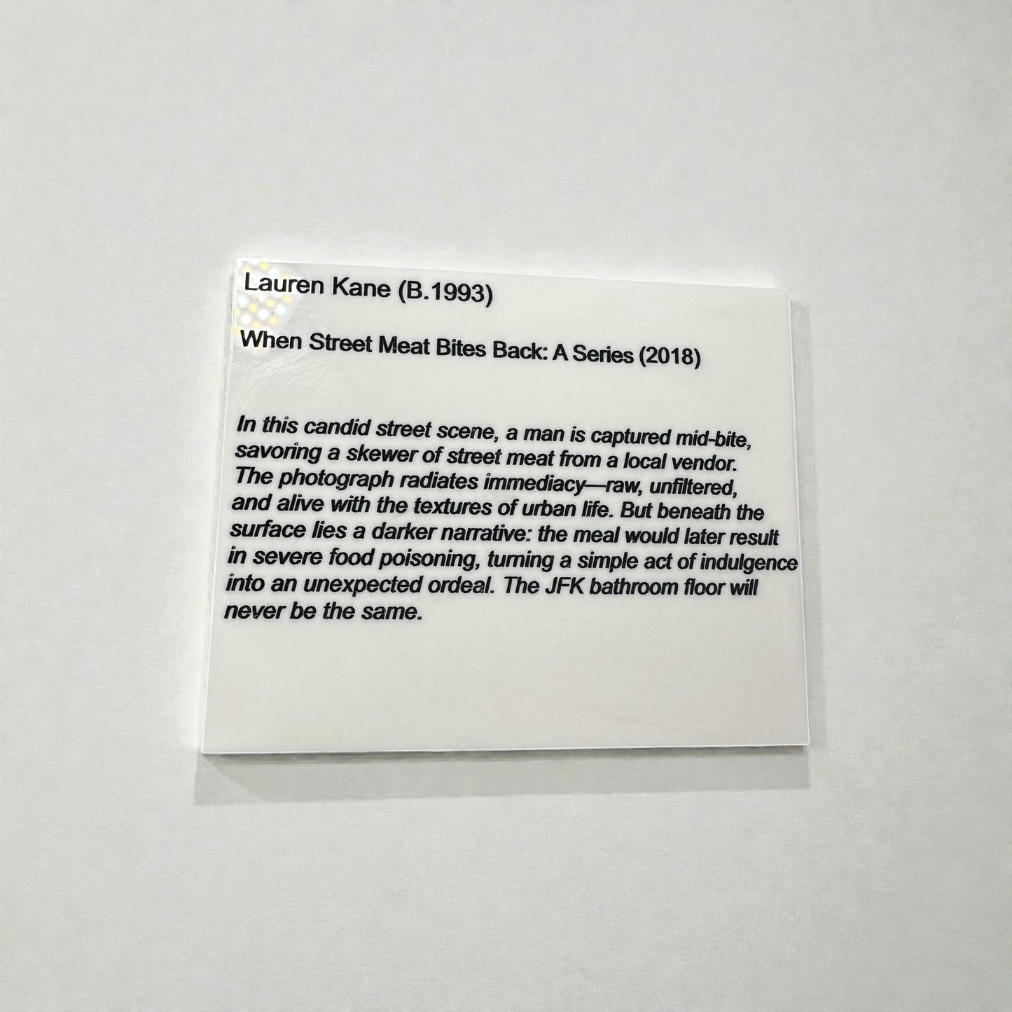 art gallery sign, art collector gift, artist info placard, museum sign, custom gallery sign, artist info card, plaque for art gallery, museum art plaque, art description plaque, exhibit labels, exhibit art labels, museum card, custom art plaque, personalized art card, art enthusiast gift, home art gallery, atlanta art gallery sign, alabama art gallery sign, florida art gallery sign vendor, lioness engraving, gallery supplies in atlanta, atlanta art scene, how to start an art gallery, opening up a gallery