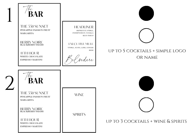 Signature bar menu, bar sign, signature drinks, atlanta drink menu maker, atl drink sign, atlanta, atl event design, atl event coordinator, reception drinks, party ideas, party in atlanta, champagne toast in atlanta, champagne tower in atlanta, crafted cocktail menu, themed bar ideas, classy wedding decor, acrylic signage atlanta, sign vendor in atlanta, mobile bartending in atlanta, mobile bartending in alabama, mobile business sign