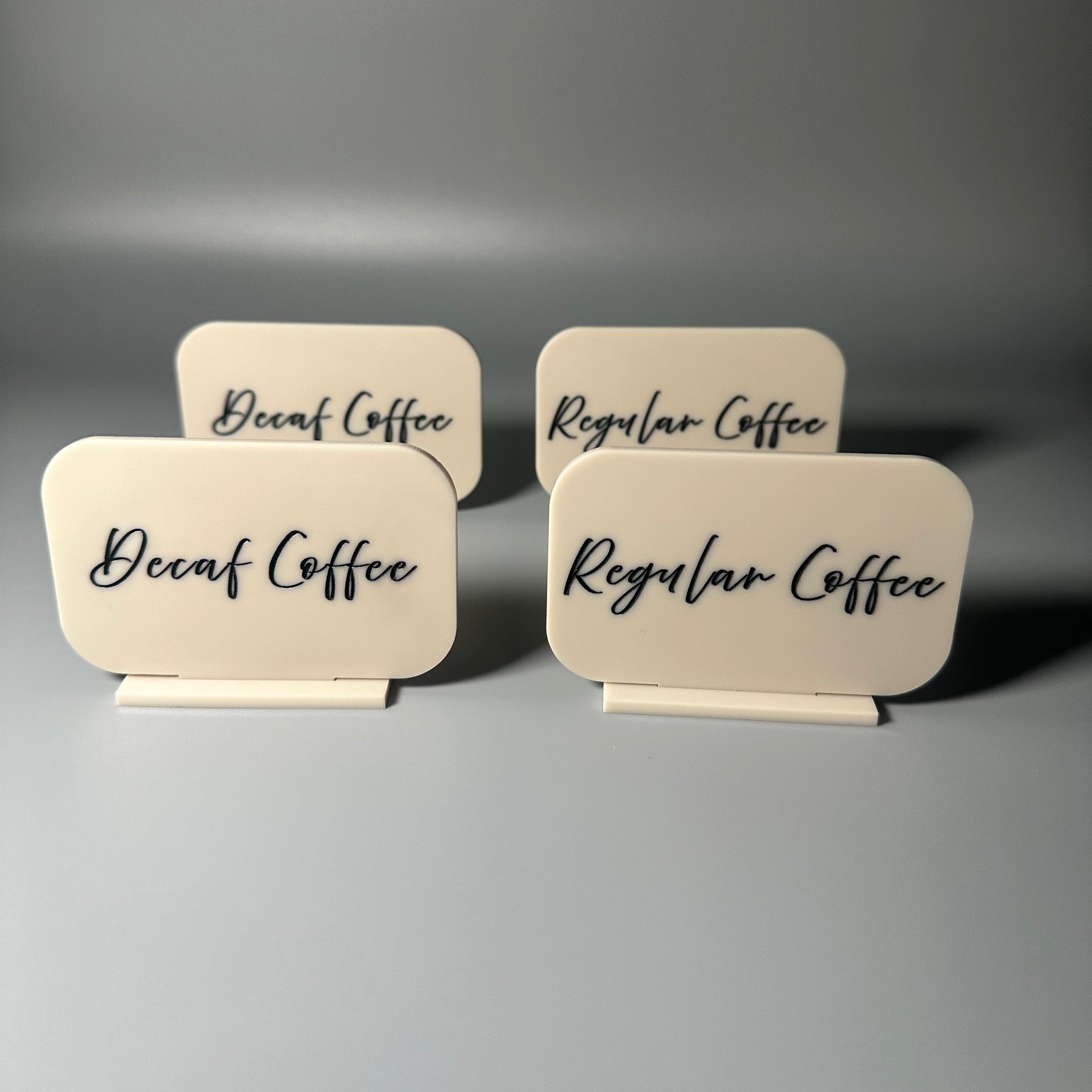 atlanta coffee truck, coffee stand signs, buffet food label,food sign for catering, grazing table sign, grazing table sign, buffet line signs, restaurant supply in atlanta, business vendors in atlanta, chicago restuarant vendors, catering company in atlanta, mobile charcuterie company, acrylic sign in atlanta, mini food labels, acrylic food signs, food signage in atlanta catered brunch sign, neutral coffee shop decor
