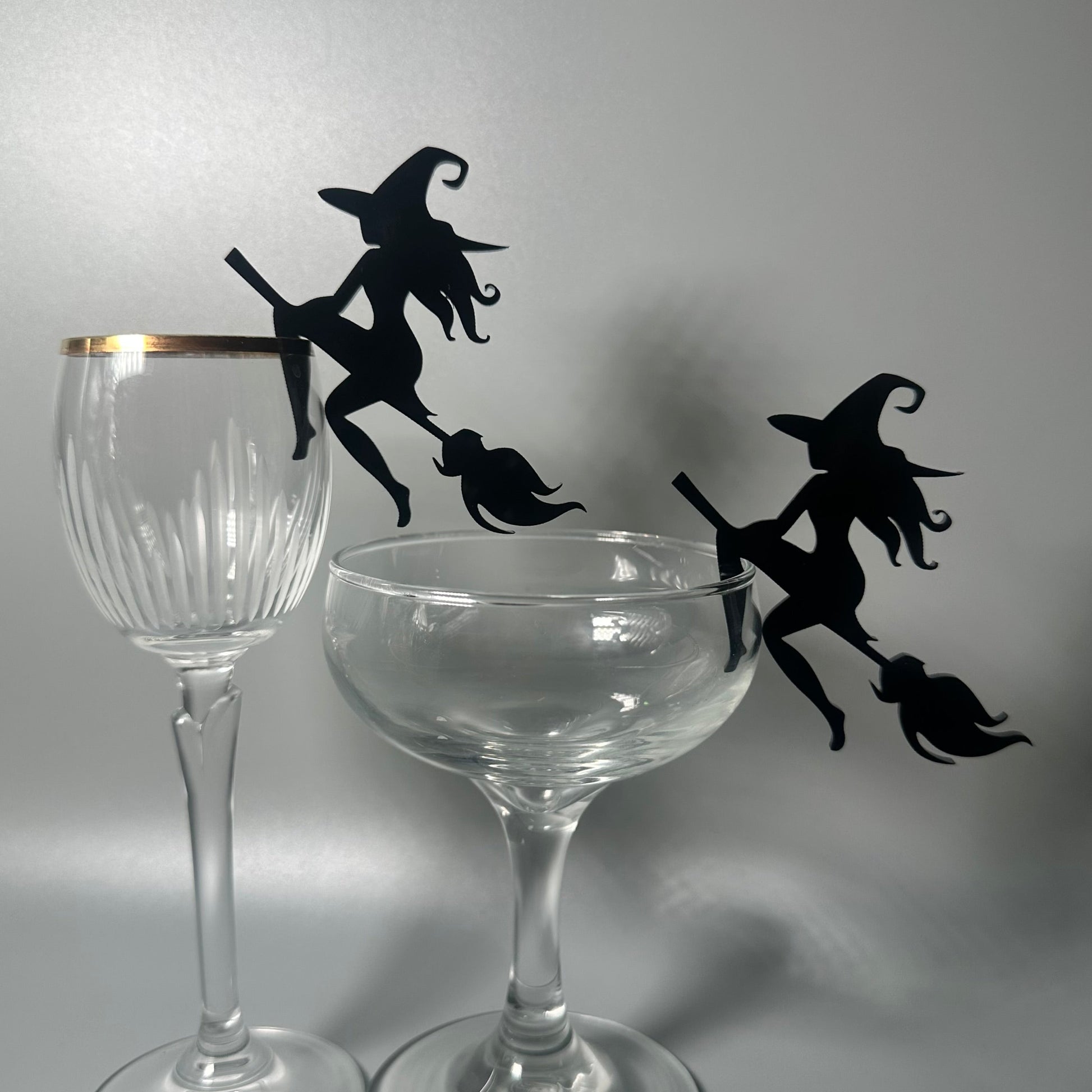 witchy drink charms, tarot party supplies, card reading party, halloween party decor in atlanta, party supplies in dallas, drink charms for girl dinner, lioness engraving, drink tags for parties, party store in atlanta, event planner in atlanta, bartender in atlanta, spooky season party decor